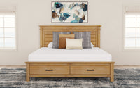 King Storage Bed