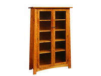 Craftsmen Bookcase w/ Glass Doors