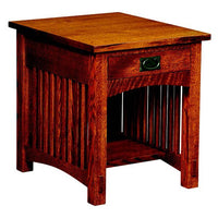 Bungalow Mission 1 Drawer Nightstand