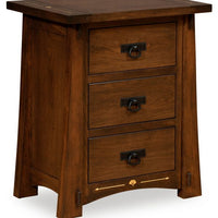 Castlebrook 3 Drawer Nightstand