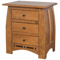 Hayworth 3 Drawer Nightstand