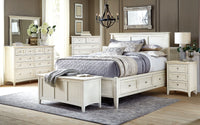 King Storage Bed