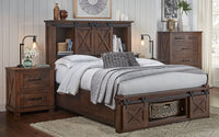 King Storage Hdbr W/ Rotating Storage