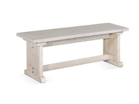 Side Bench, Wood Seat