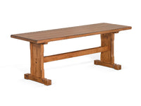 Side Bench, Wood Seat