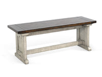 Side Bench, Wood Seat