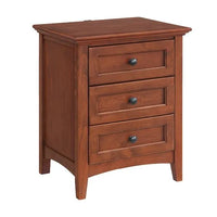 McKenzie 3-Drawer Nightstand