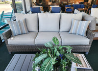 Bungalow Sofa w/ Accent Pillows