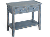Ocean Blue Side Table