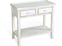 White Sand Side Table