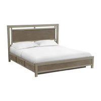 AST Ellison King Panel Storage Bed