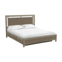 AST Ellison Cal-King Panel Storage Bed
