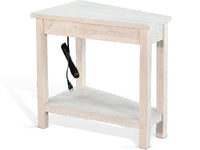Chair Side Table w/ Power Strip