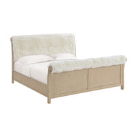 Catalina King Sheepskin Bed