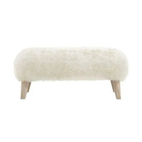 SAN Catalina Sheepskin Bench