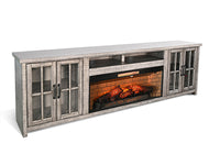 Media Console w/ Fireplace Option