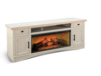Media Cabinet w/ 42"Fireplace Option