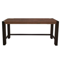 Home Accents - 72'' Chicago Counter Table in Espresso