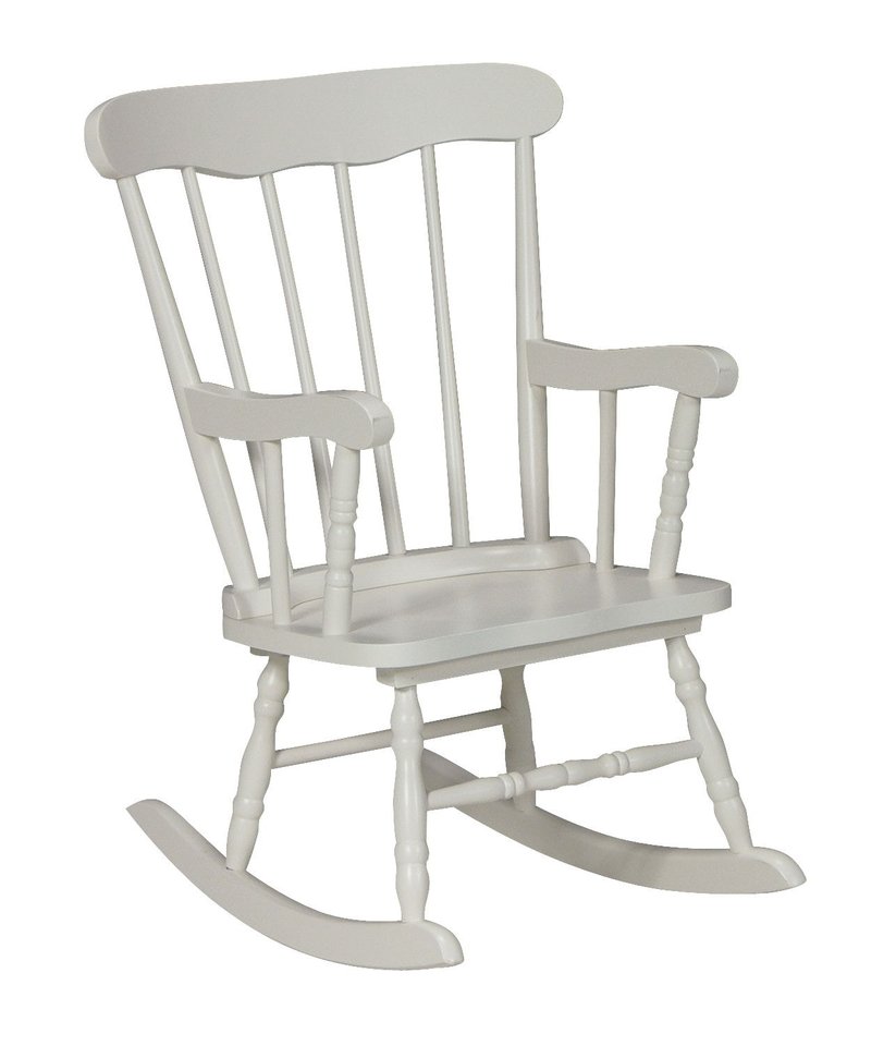 Home Accents Home Accents - Juvenile Rocker in White