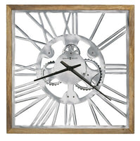 Mecha 25" Square Wall Clock
