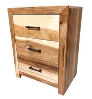 Miter 3-Drawer Nightstand