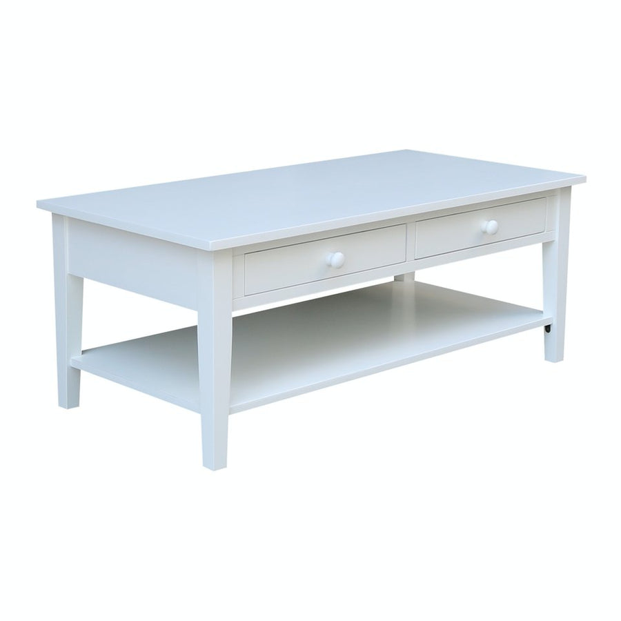 Destinations Collection - Spencer Coffee Table in Pure White