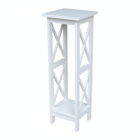 Home Accents - 36''H  X Side Plant Stand in White