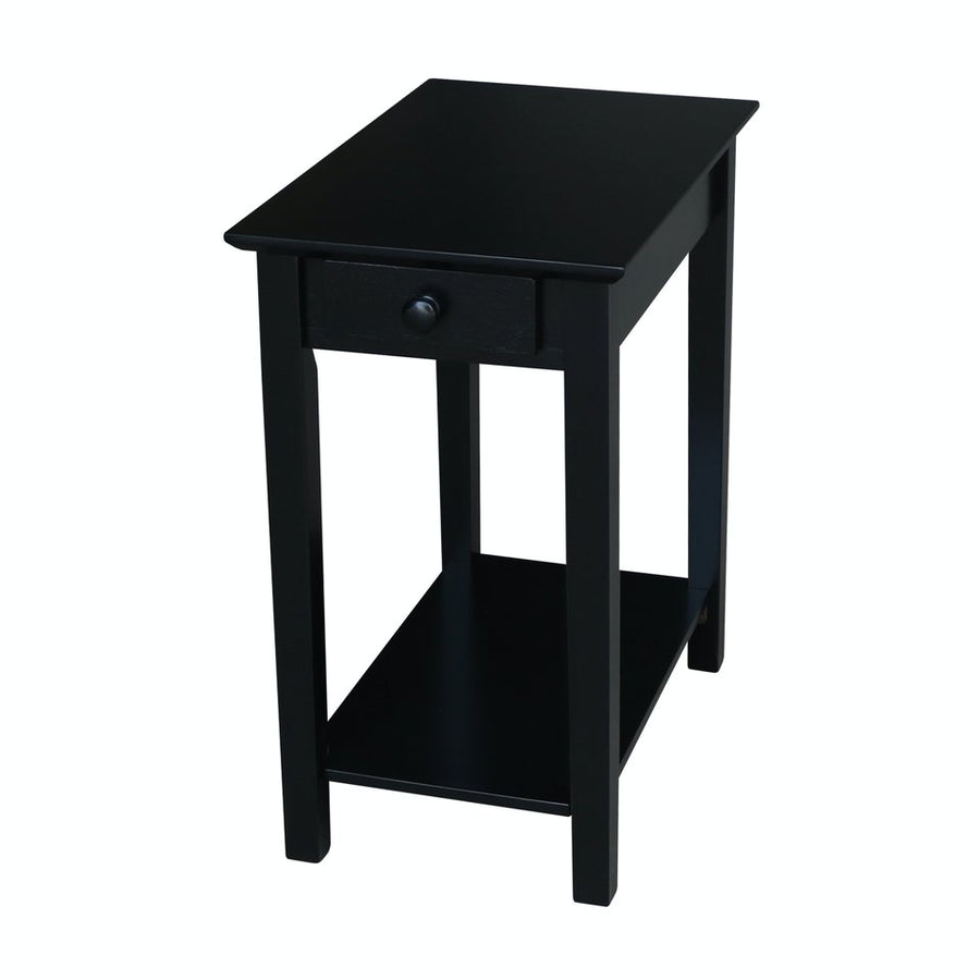 Destinations Collection - Narrow End Table in Black