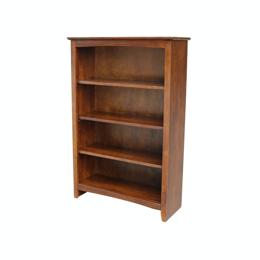 Home Accents - 48''H Shaker Bookcase Espresso