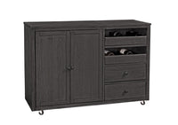 SoMa - Wine and Storage Cabinet in Coal