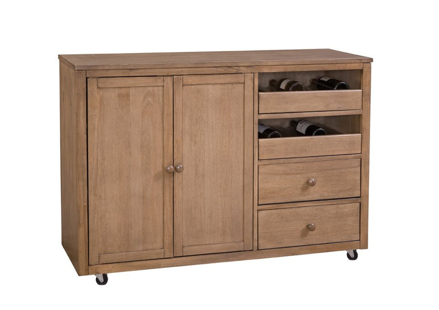 SoMa - Wine and Storage Cabinet in Flax