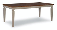 Vista Collection Extension Table in Hickory & Stone