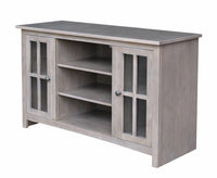 Home Accents - 48''H TV Stand in Taupe Gray