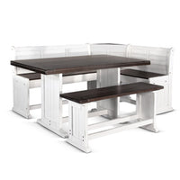 Carriage House Counter Height Breakfast Nook Set