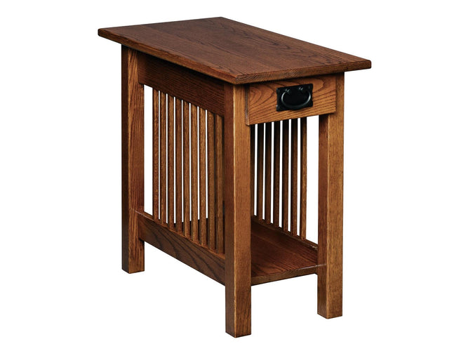 Mission Chairside Table with Drawer