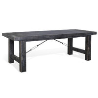 Black Sand Extension Table