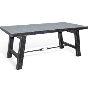 Black Sand Dining Table w/ Turnbuckle