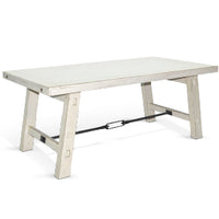 White Sand Dining Table w/ Turnbuckle