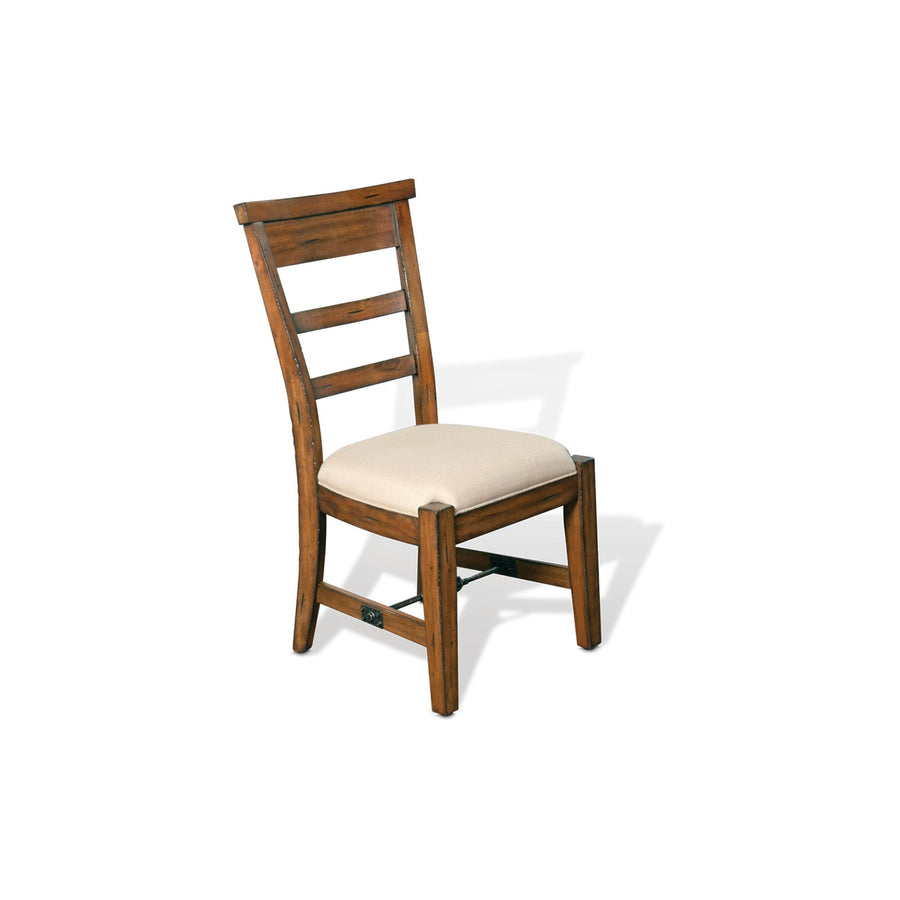 Tuscany Ladderback Side Chair w/ Cushion Seat