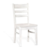 Bayside Ladderback Chair w/ Wood Seat