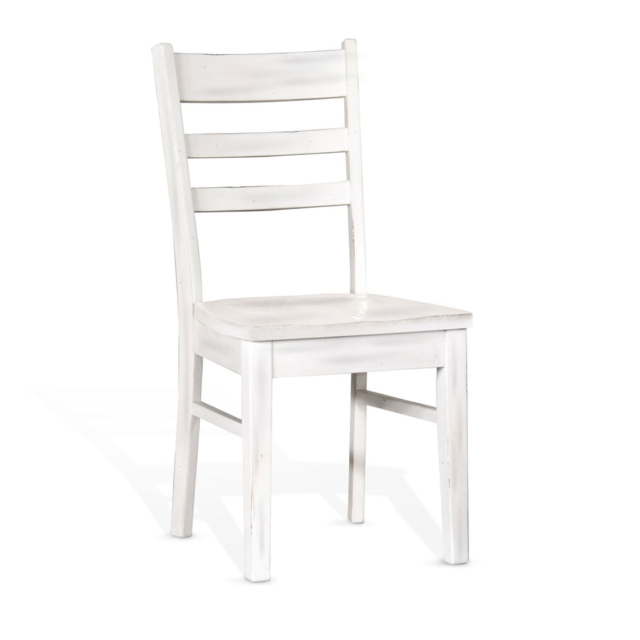 Bayside Ladderback Chair w/ Wood Seat