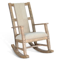 Beach Pebble Rocker, Cushion Seat & Back