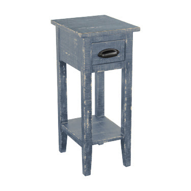 Ocean Blue Chair Side Table