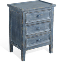 Ocean Blue End Table