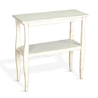 White Sand Side Table