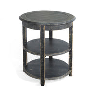 Black Sand Side Table