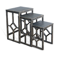 Black Sand Nesting Table