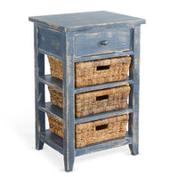 Ocean Blue Storage Table