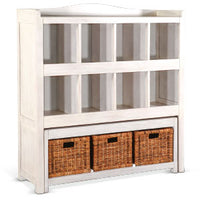 Storage Bookcase w/ Trundle Bench