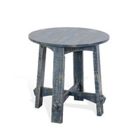 Ocean Blue End Table